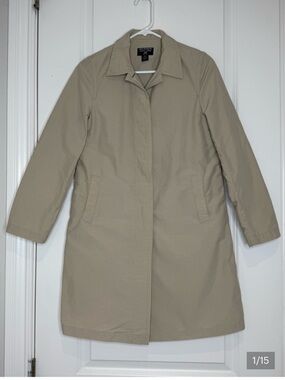 Polo Jeans Company Ralph Lauren Women’s Beige Rain Trench Coat Vintage Women MP